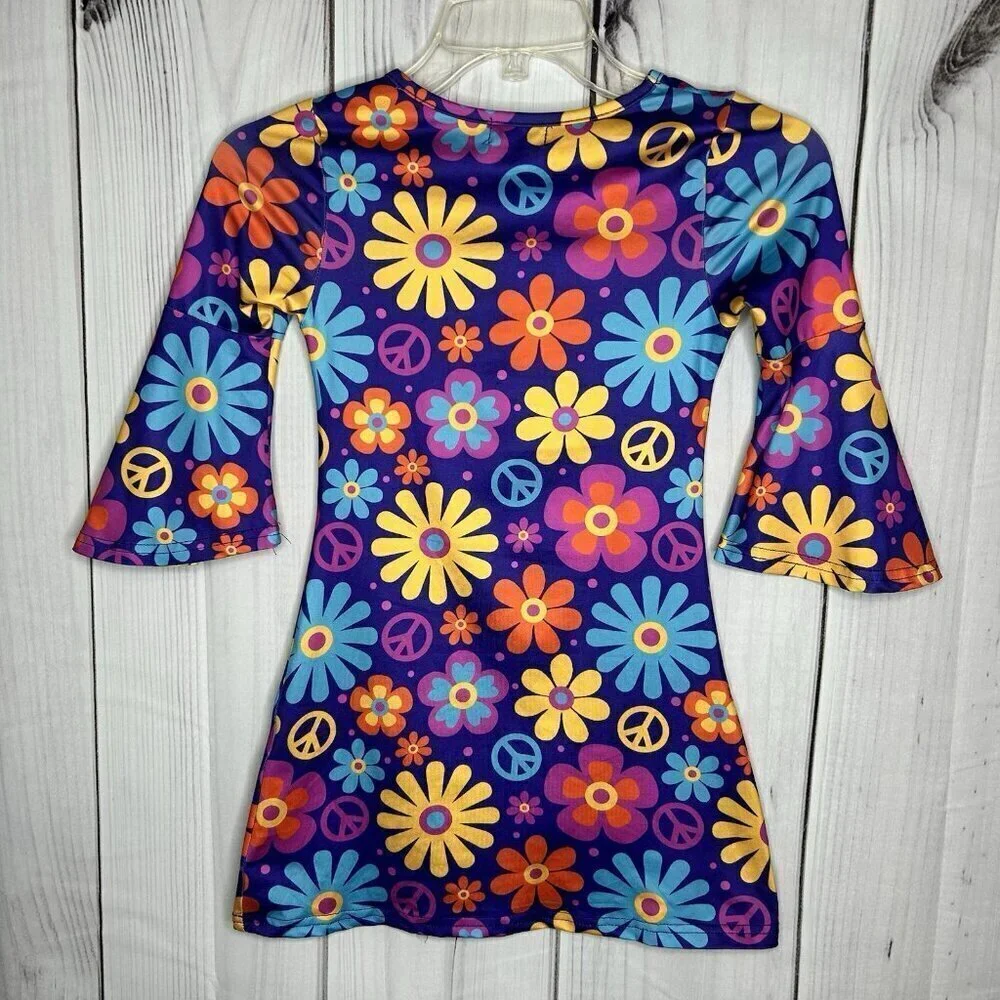Besser Bay Floral Hippie Style Flared Dress Girls EUR 110 US 5